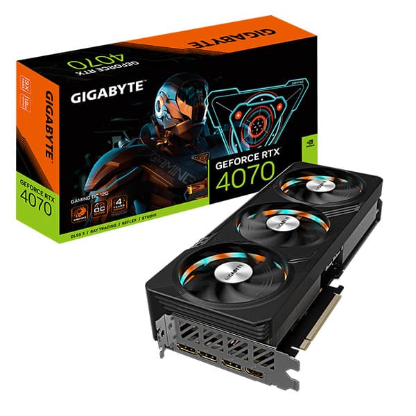 Gigabyte Geforce RTX 4070 Gaming OC 12GB GDDR6X Graphic Card - 1