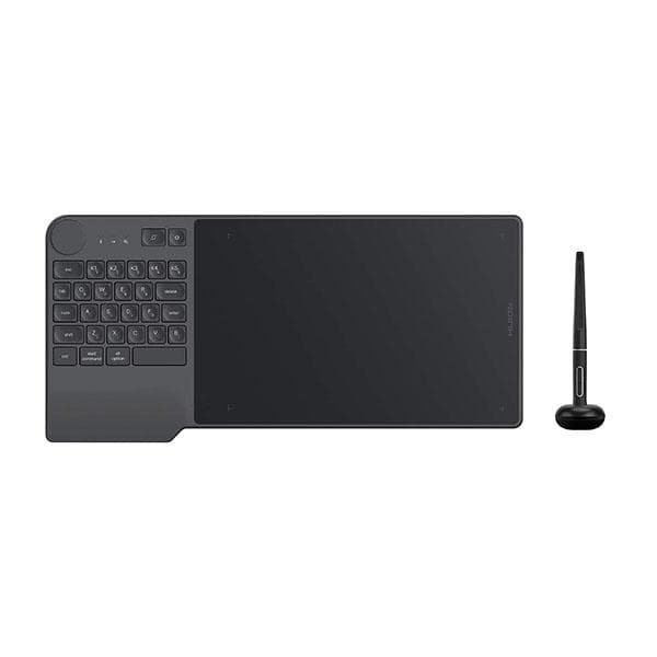 Huion Inspiroy Keydial KD200 Wireless Graphic Tablet Black - 1