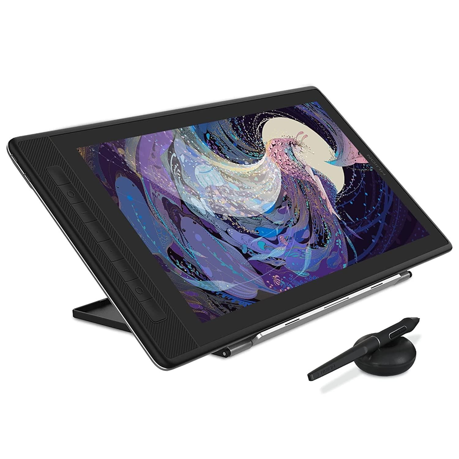 HUION Kamvas Pro 16 2.5K 2022 QHD Graphics Drawing Tablet with Screen QLED Full Lamination 145% sRGB and PW517 Battery-Free Stylus, 15.8 inch Pen Display for Windows PC, Mac, Android - 1