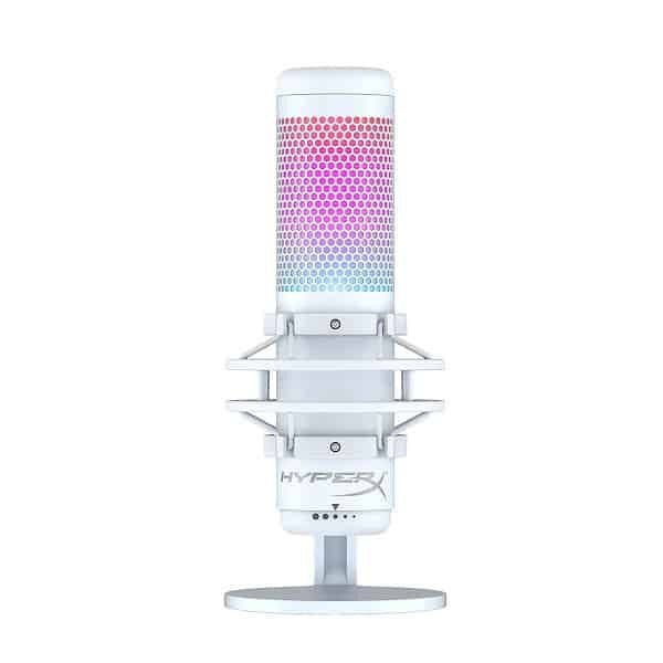 HyperX Quadcast S USB Condenser Microphone - White - 1