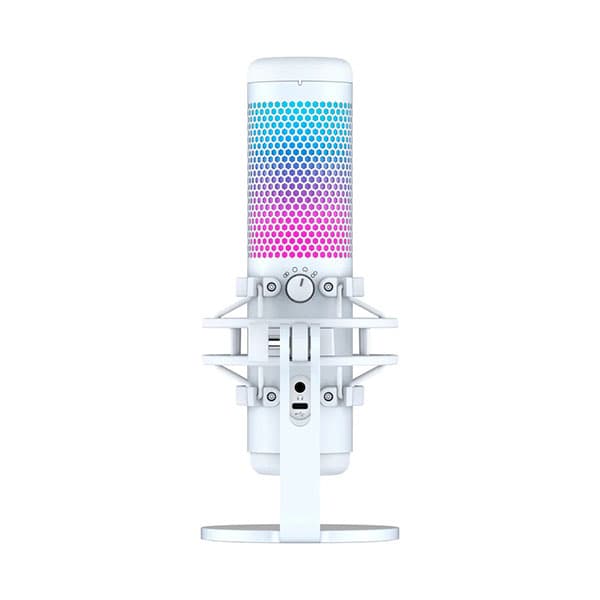 HyperX Quadcast S USB Condenser Microphone - White - 2