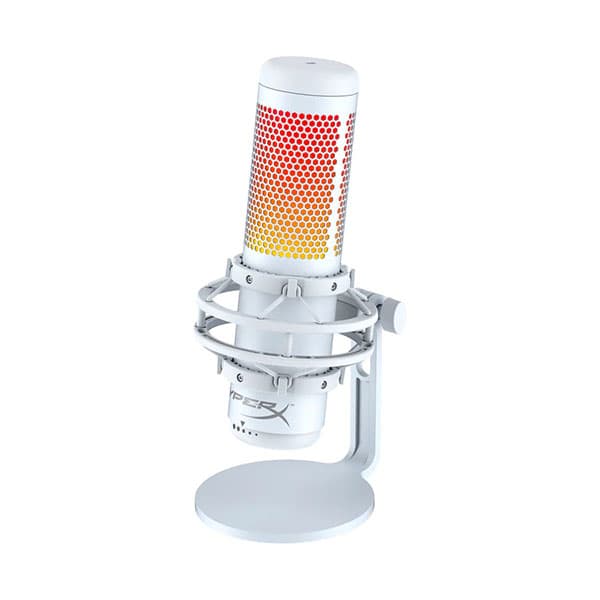 HyperX Quadcast S USB Condenser Microphone - White - 3