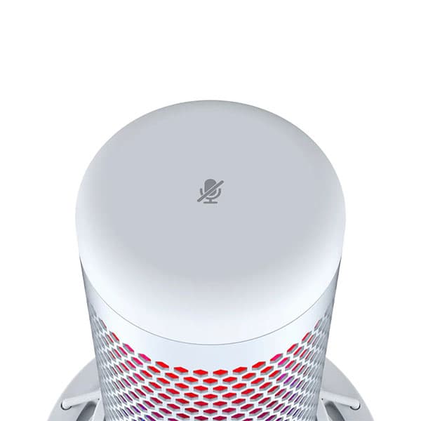HyperX Quadcast S USB Condenser Microphone - White - 4
