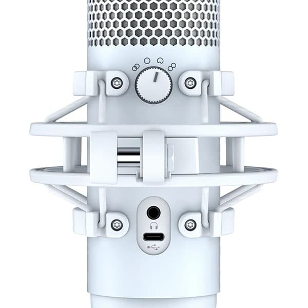 HyperX Quadcast S USB Condenser Microphone - White - 5