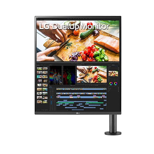 LG 28MQ780-B Nano IPS Dual Up Monitor with Ergonomic Stand - 1