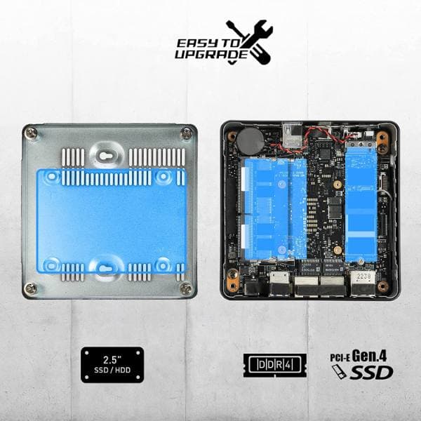 MSI Cubi 5 12M Intel i5 Barebones PC - 8