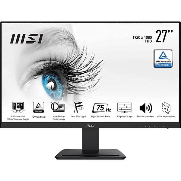 MSI PRO MP273P 27" FHD IPS 75Hz Professional Monitor - 1