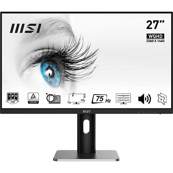 MSI PRO MP273QP 27" IPS 75Hz WQHD Professional Monitor - 1