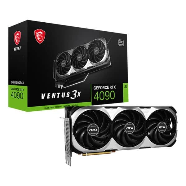 MSI RTX 4090 Ventus 3X OC 24GB Gaming Graphics Card - 1