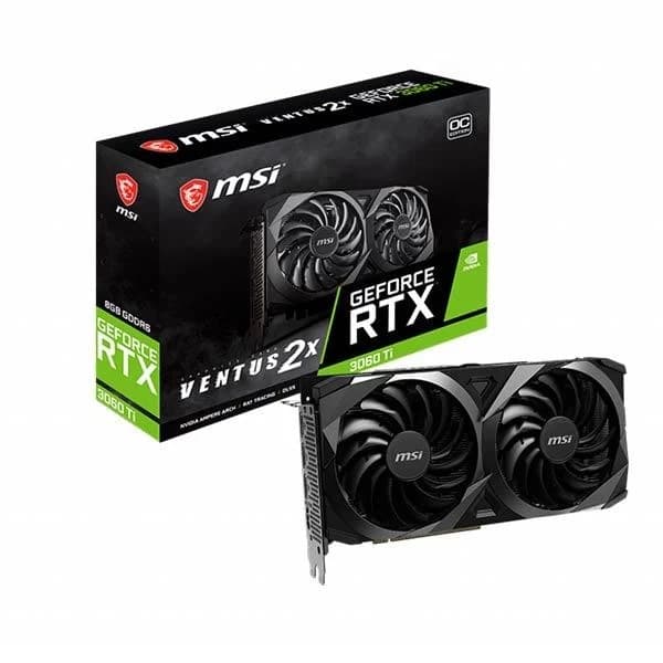 Msi RTX 3060 Ti Ventus 2X OC 8GB Graphics Card - 1