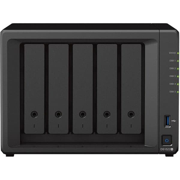 Synology DiskStation DS1522+ 5-Bay NAS Enclosure - 1
