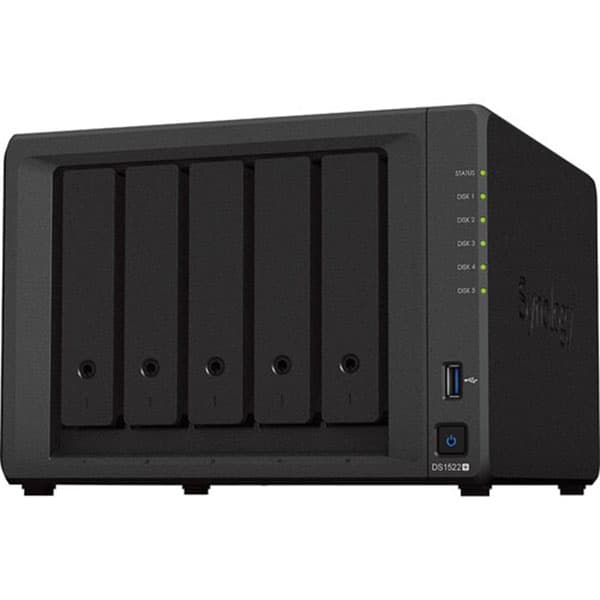 Synology DiskStation DS1522+ 5-Bay NAS Enclosure - 4