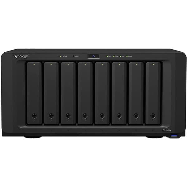 Synology DiskStation DS1821+ 8-Bay NAS Enclosure - 1