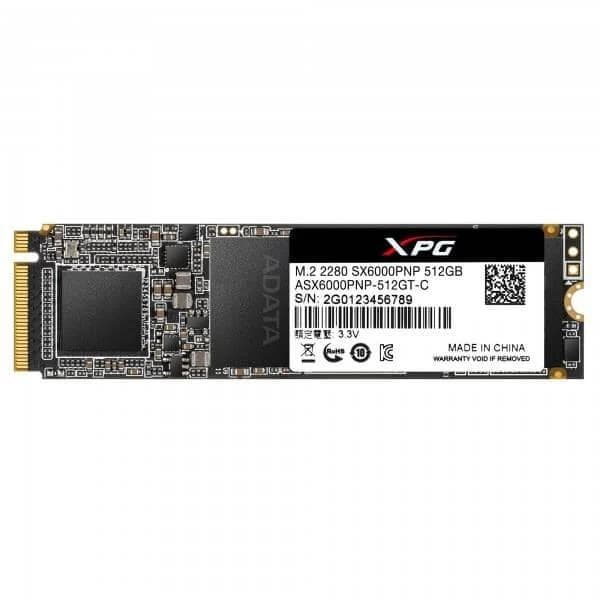 Adata XPG SX6000 Pro 512GB M.2 NVMe SSD - 1