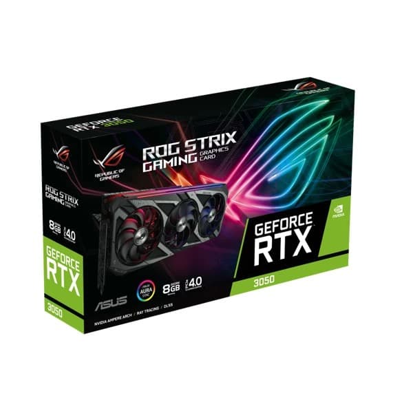 Asus ROG Strix GeForce RTX 3050 8GB GDDR6 128-Bit Gaming Graphics Card - 1