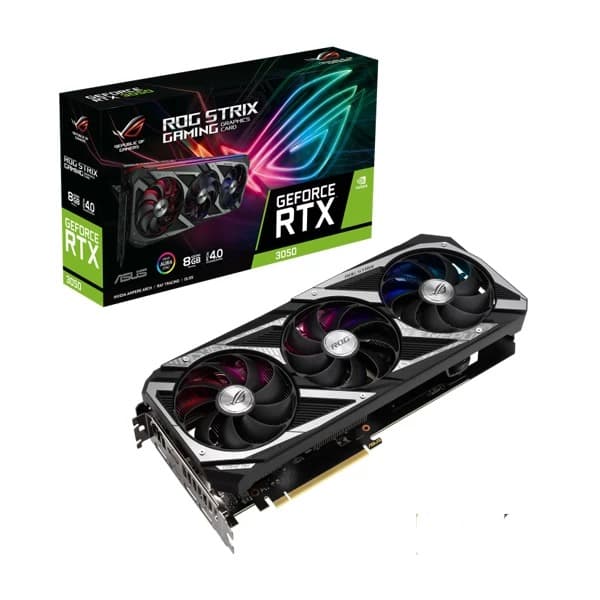Asus ROG Strix GeForce RTX 3050 8GB GDDR6 128-Bit Gaming Graphics Card - 2