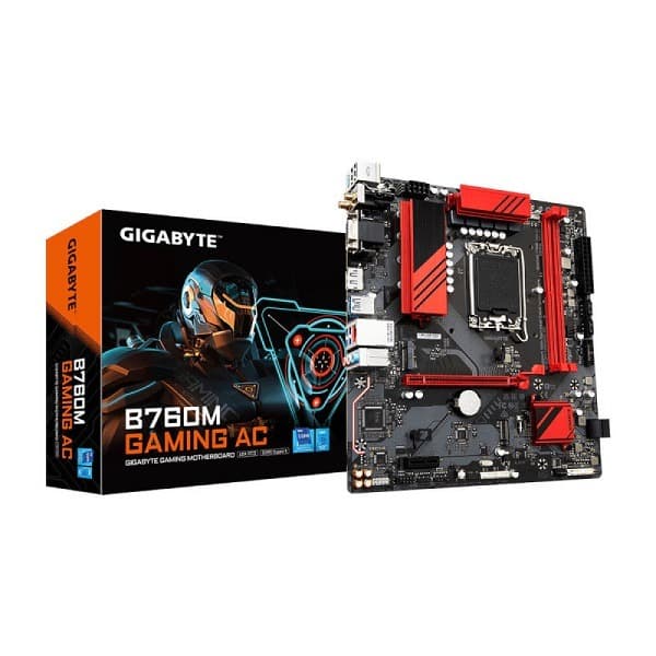 Gigabyte B760m Gaming Ac Ddr5 Intel 13th/12th Gen Lga 1700 M-atx Motherboard Supports Intel 12th, 13th & 14th Gen Processors - 1