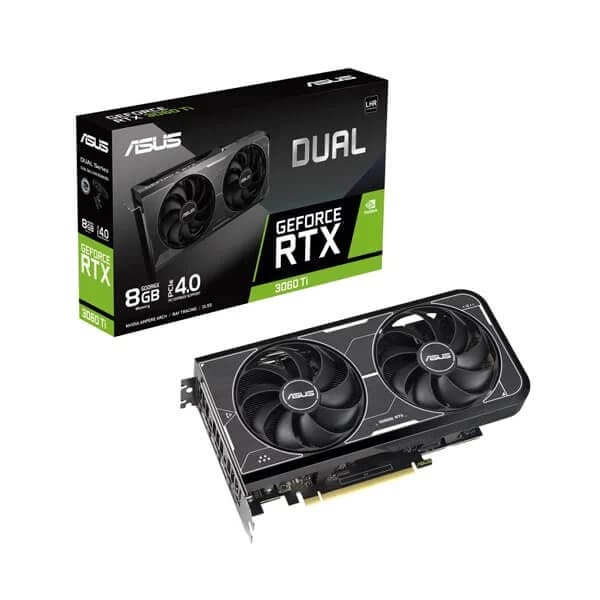 Asus Dual RTX 3060 Ti 8GB GDDR6X Graphic Card - 1