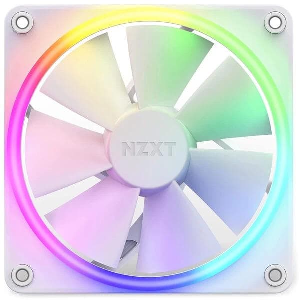 NZXT F120 RGB Cabinet Fan White - 2