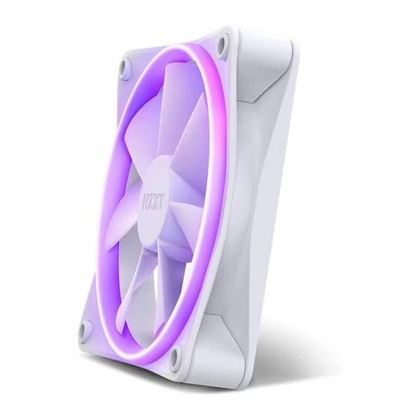 NZXT F120 RGB Cabinet Fan White - 3