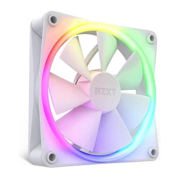 NZXT F120 RGB Cabinet Fan White - 1