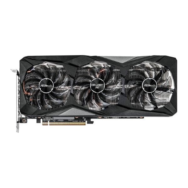 ASRock AMD Radeon RX 6750 XT Challenger Pro Overclocked Triple Fan 12 GB GDDR6 PCIe 4.0 Graphics Card - 2