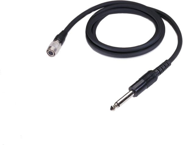 Audio Technica AT-GcW Guitar Input Cable for Wireless Audio Transmitter - 1