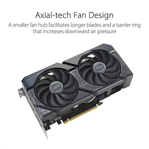 ASUS DUAL GEFORCE RTX 4060 TI 8GB GDDR6 GRAPHICS CARD (DUAL-RTX4060TI-8G) - 4