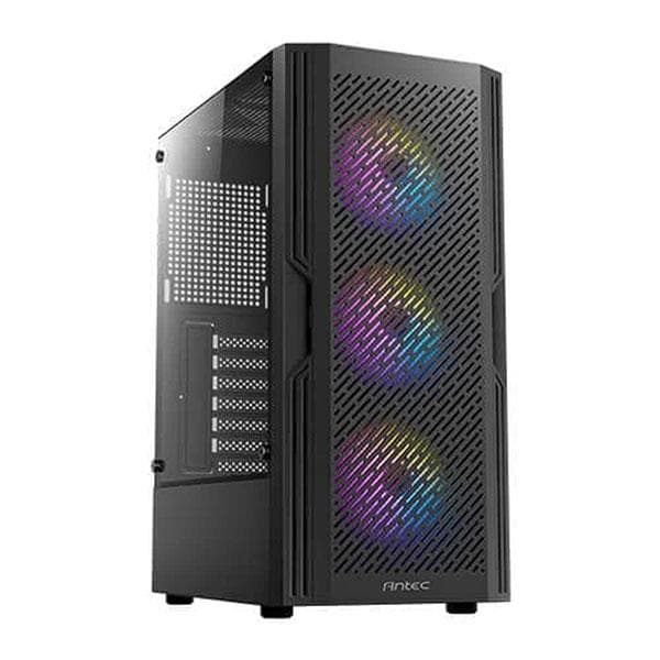 Antec AX20 RGB Tempered Glass High Airflow Mid-Tower Gaming Cabinet - 1