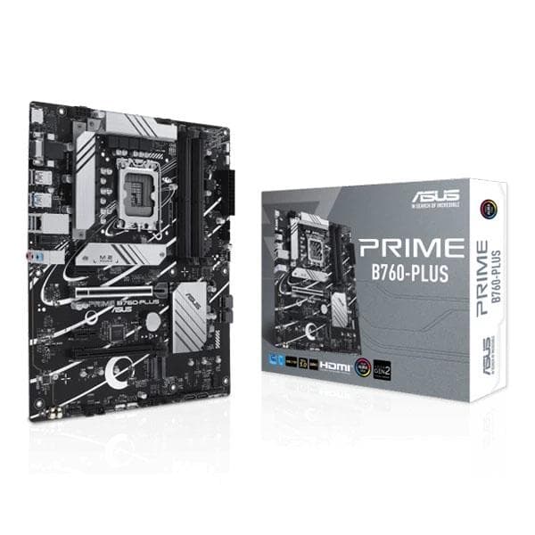 Asus Prime B760-PLUS DDR5 LGA 1700 Intel Motherboard Supports Intel 12th, 13th & 14th Gen Processors - 1