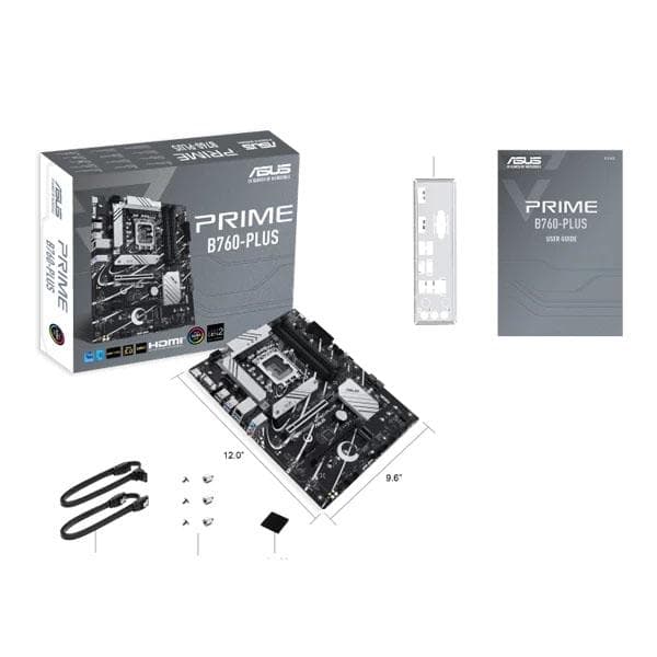 Asus Prime B760-PLUS DDR5 LGA 1700 Intel Motherboard Supports Intel 12th, 13th & 14th Gen Processors - 4
