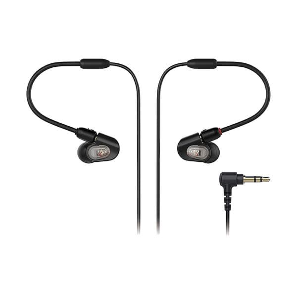 Audio Technica ATH-E50 Wired in Ear Headphone (Black) - 1