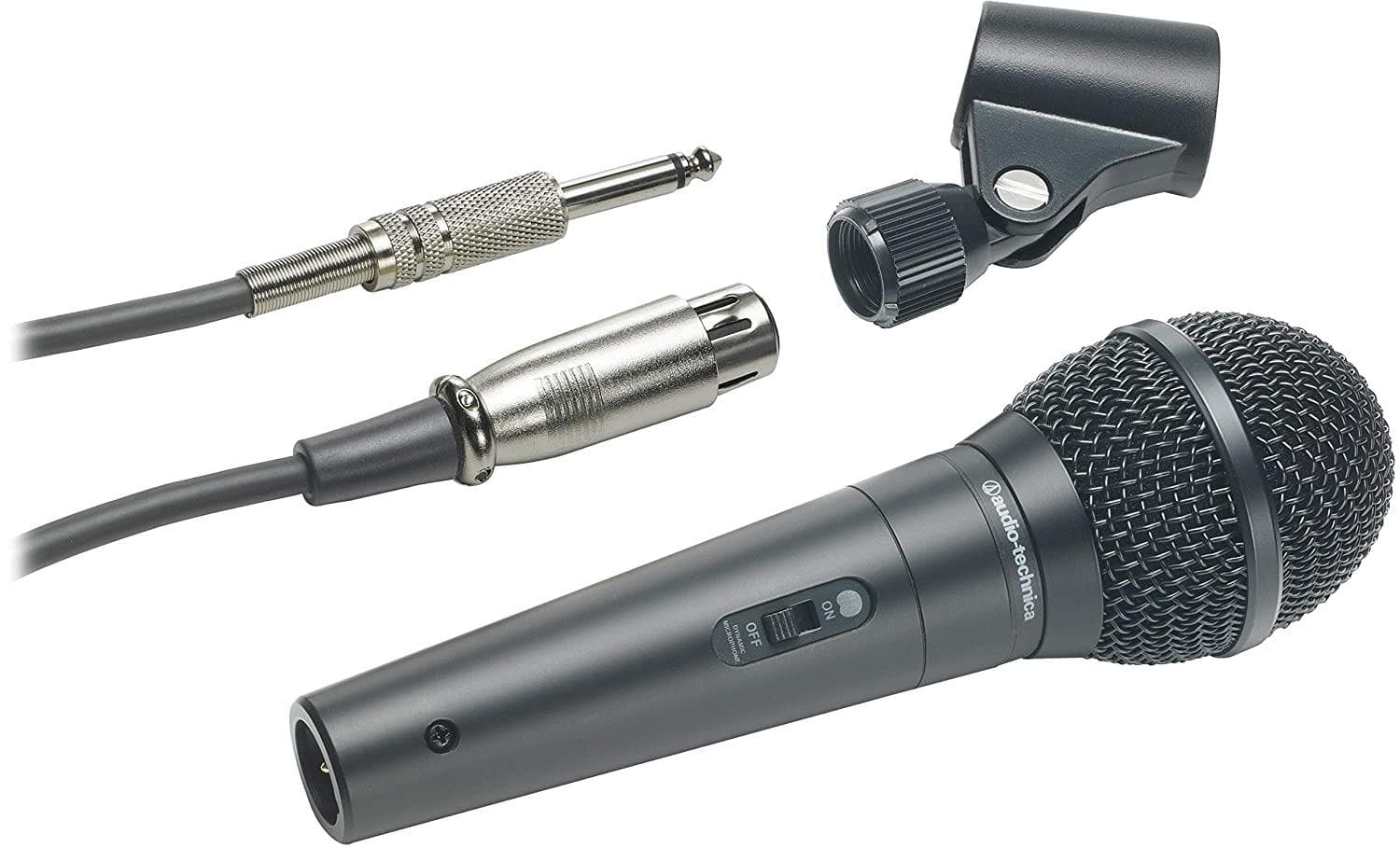 Audio Technica ATR1300x Unid Directional Dynamic Microphone with Microphone Cable - 1