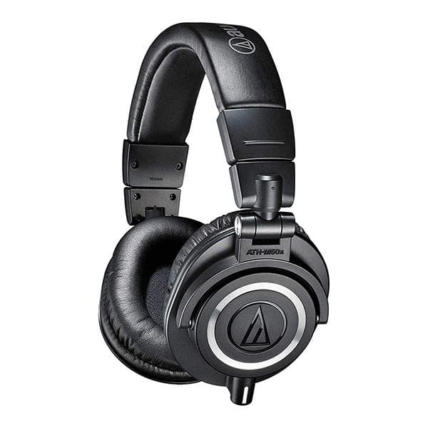 Audio-Technica Ath-M50X Wired Over Ear Headphones Without Mic (Black) - 1