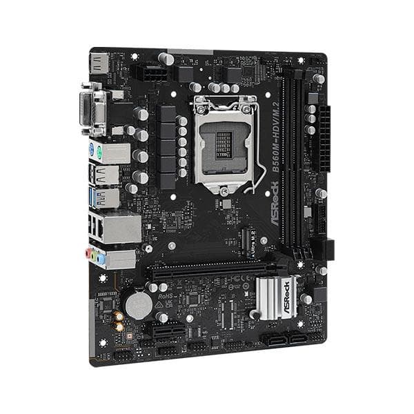 ASRock B560M-HDV/M.2 Micro ATX Motherboard - 4