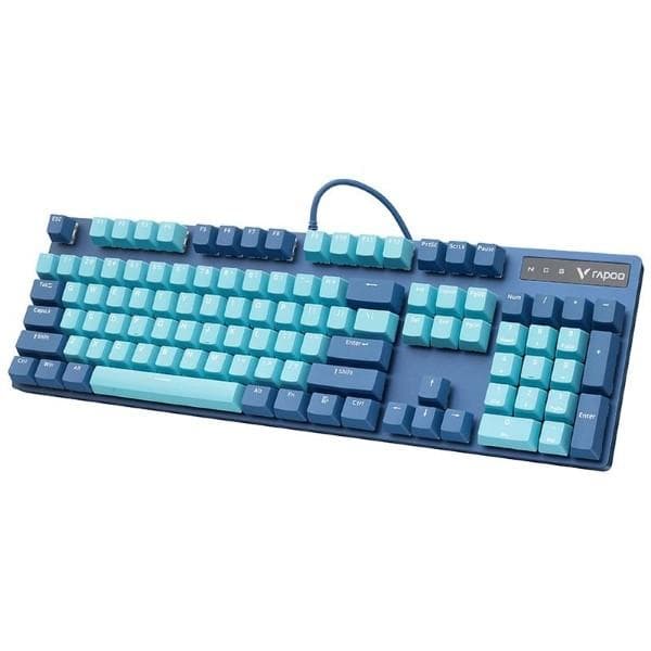 Rapoo V500 Pro Mechanical Gaming Keyboard (Cyan Blue) - 3