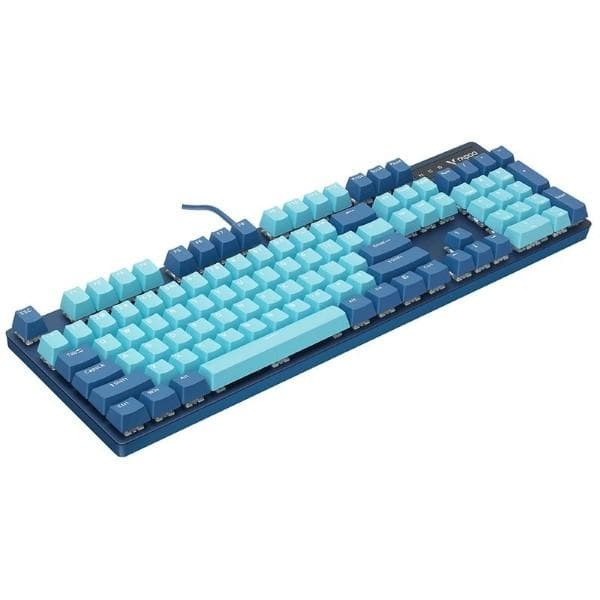 Rapoo V500 Pro Mechanical Gaming Keyboard (Cyan Blue) - 4