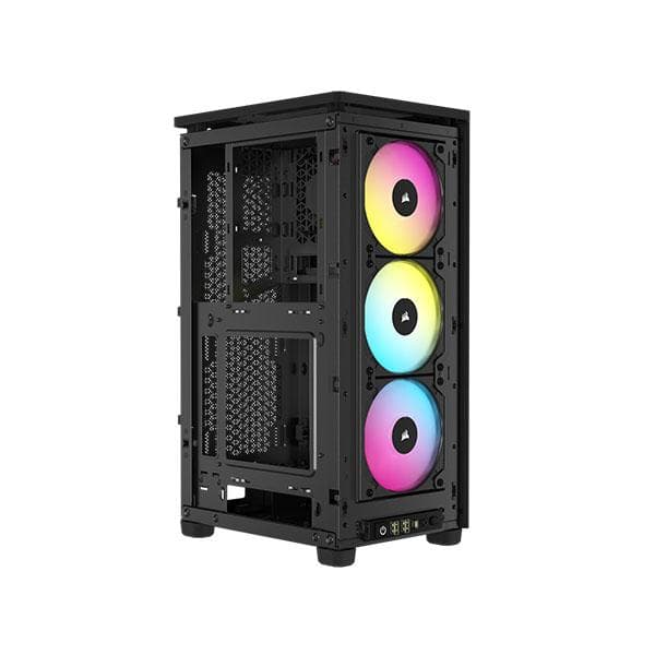 Corsair iCUE 2000D RGB Airflow Mini ITX PC Cabinet (Black) - 5