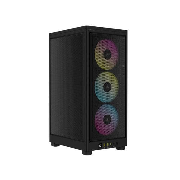 Corsair iCUE 2000D RGB Airflow Mini ITX PC Cabinet (Black) - 1
