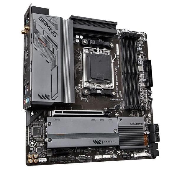Gigabyte B650M Gaming X AX AMD 7000 Series AM5 (Wi-Fi) Motherboard - 2