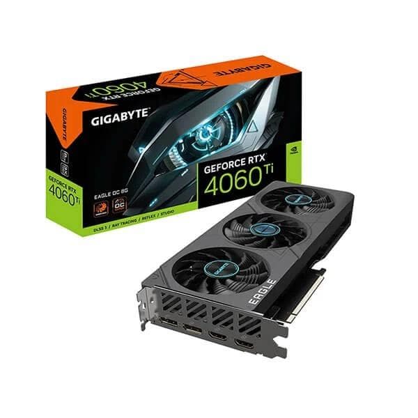 Gigabyte GeForce RTX 4060 Ti Eagle OC 8GB GDDR6 128-Bit Gaming Graphics Card - 1