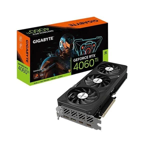 Gigabyte GeForce RTX 4060 Ti Gaming OC 8GB GDDR6 128-Bit Graphics Card - 1