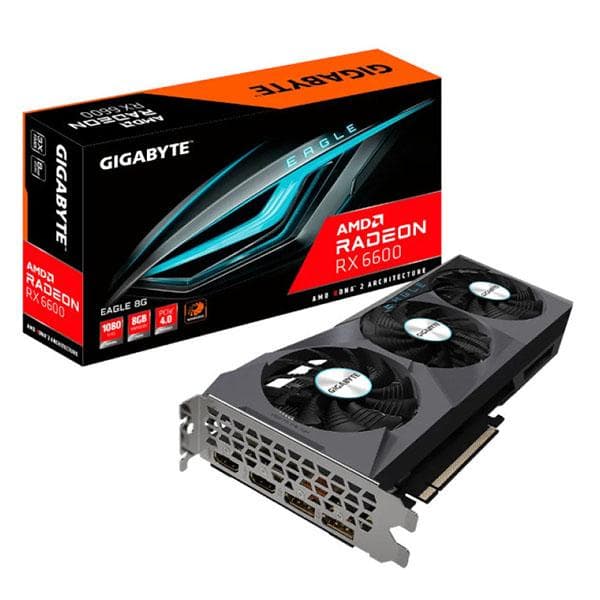 Gigabyte RX 6600 Eagle 8GB Graphics Card - 1