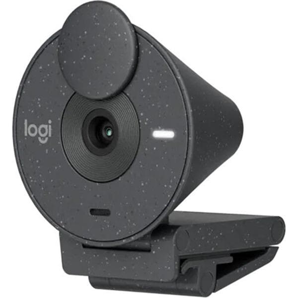 Logitech Brio 300 1080p Full HD Webcam (Black) - 4
