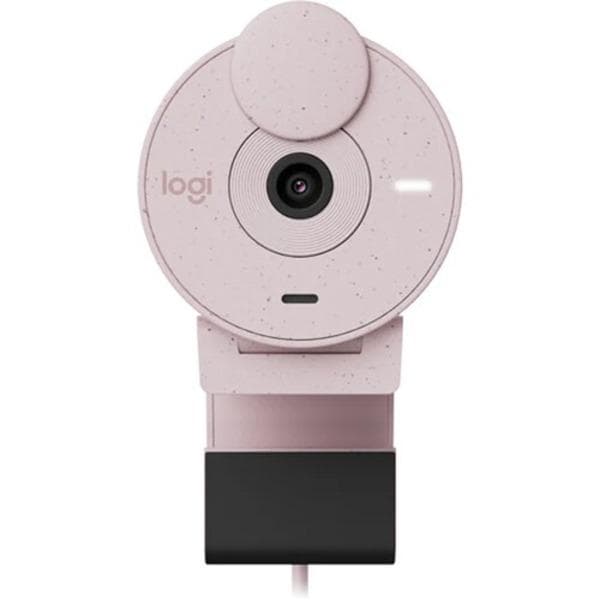 Logitech Brio 300 1080p Full HD Webcam (Pink) - 2