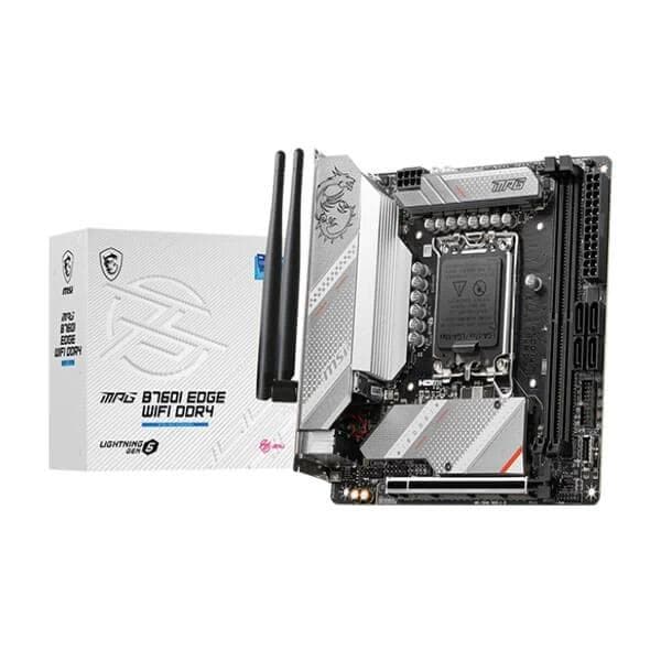 MSI MPG B760I Edge WIFI DDR4 Motherboard Supports Intel 12th , 13th & 14th Gen Processors - 1