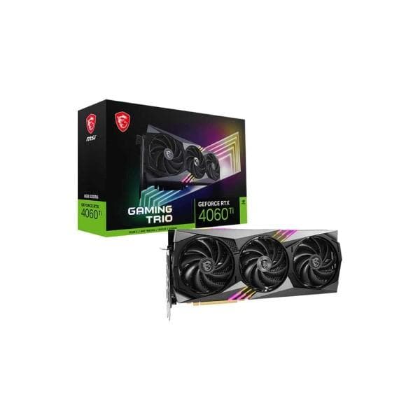 Msi Geforce Rtx 4060 Ti Gaming X Trio 8gb Graphics Card - 6