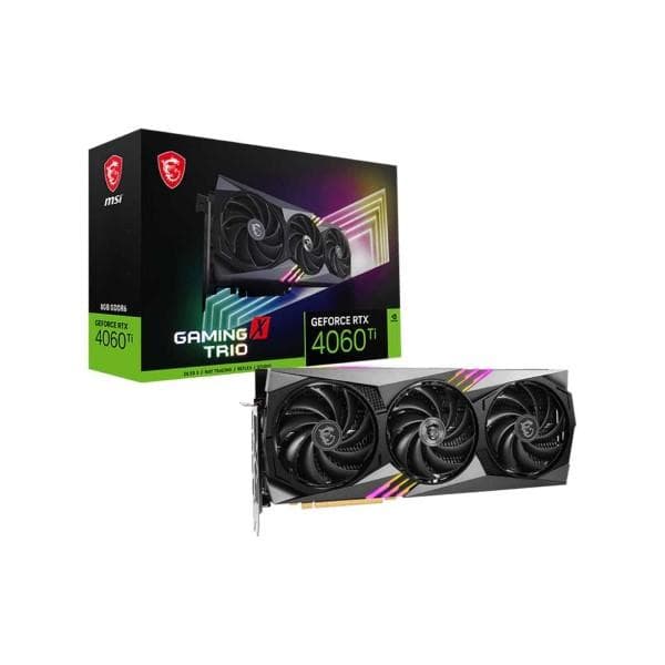Msi Geforce Rtx 4060 Ti Gaming X Trio 8gb Graphics Card - 1