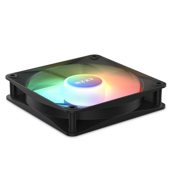 NZXT F120 RGB Core Fan (Black, 3-Pack with RGB Controller) - 2