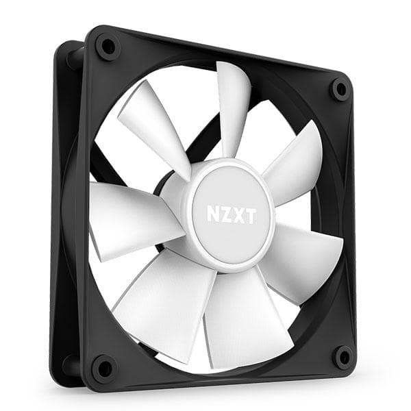 NZXT F120 RGB Core Fan (Black, 3-Pack with RGB Controller) - 3